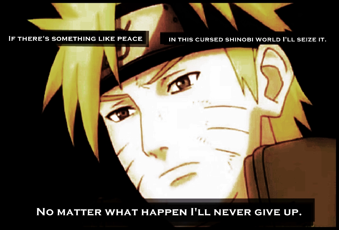 Naruto Quotes Not Giving Up. QuotesGram