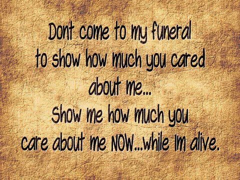 Show me you care quotes