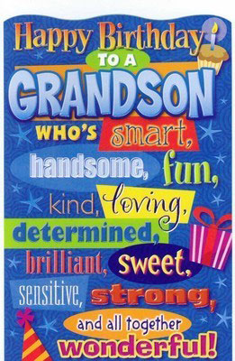 18th Birthday Grandson Quotes. QuotesGram