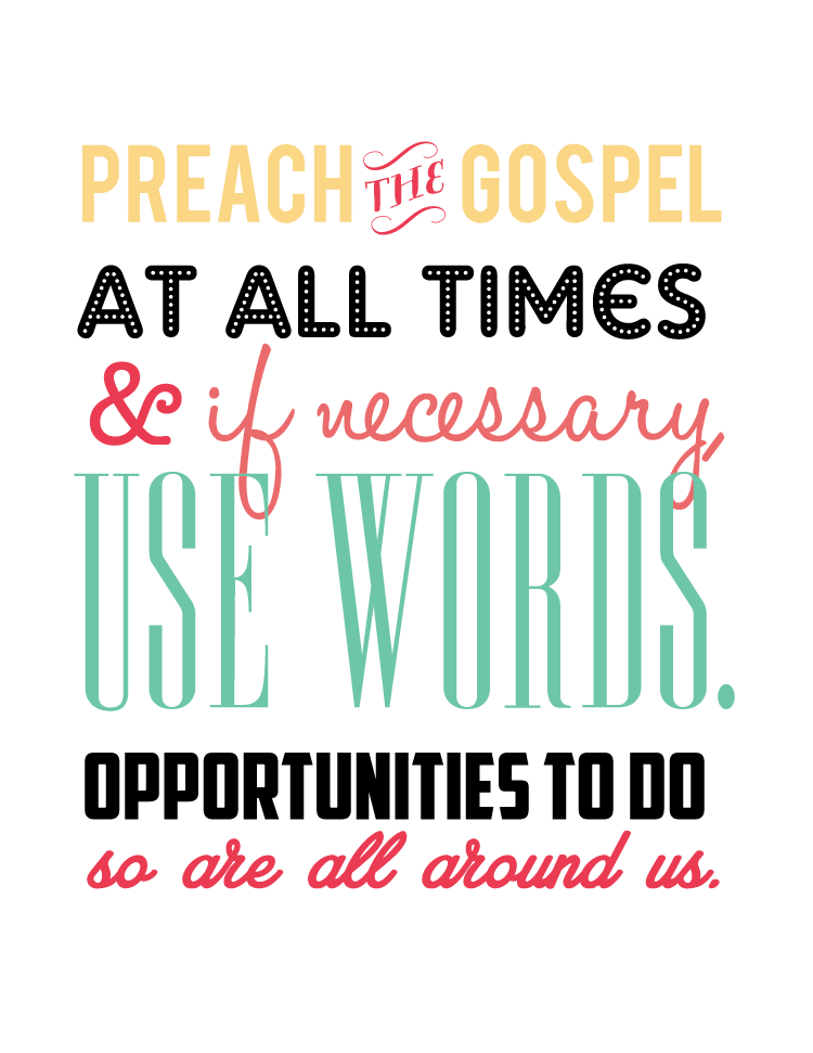 Quotes On Sharing The Gospel. QuotesGram