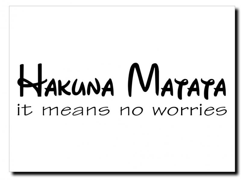 Hakuna Matata Quotes. QuotesGram