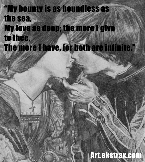Romeo And Juliet Quotes About Love. QuotesGram