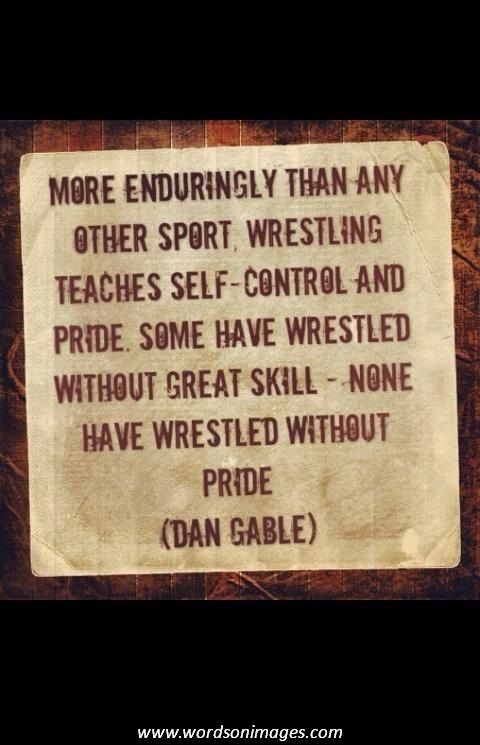 Dan Gable Wrestling Quote Motivational Poster – 11x14 MMA Art Print For Kids Room Or Gym