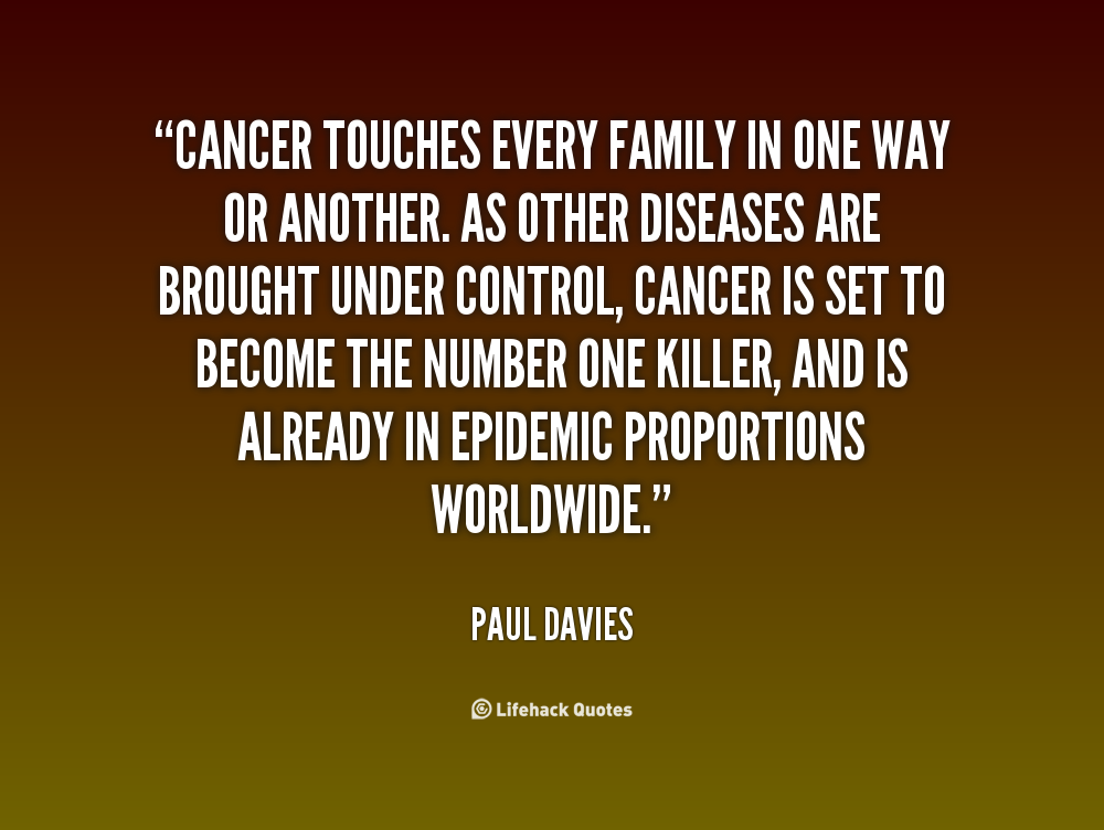 Cancer And Family Quotes. QuotesGram