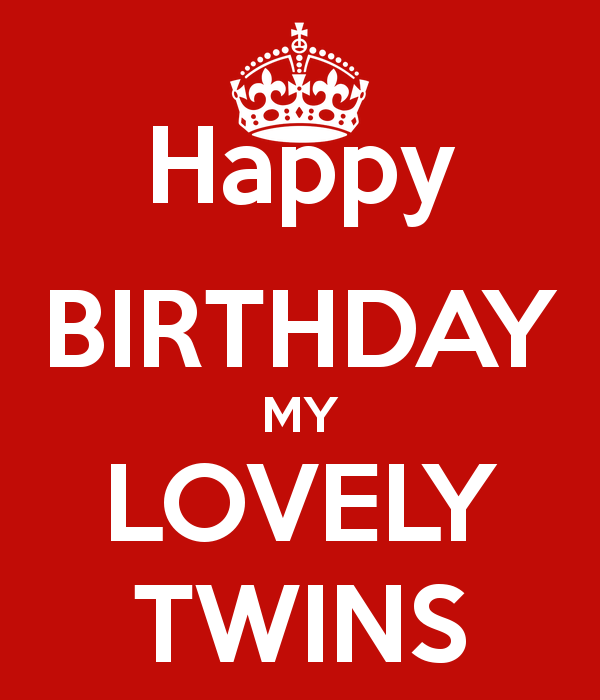 Twin Girls Birthday Quotes.