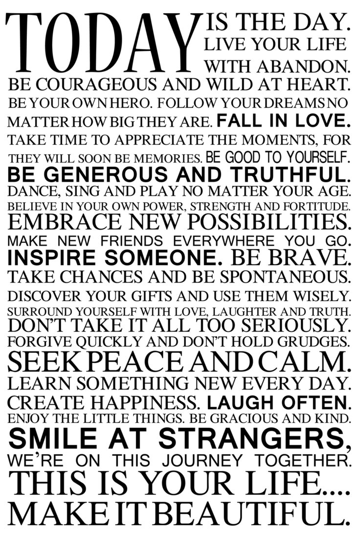 Just For Today Quotes. QuotesGram