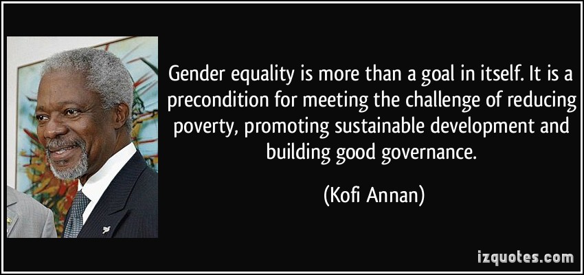 Quotes About Gender Discrimination Quotesgram