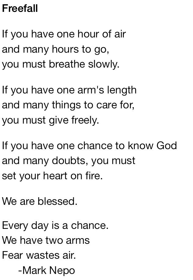 Mark Nepo Quote