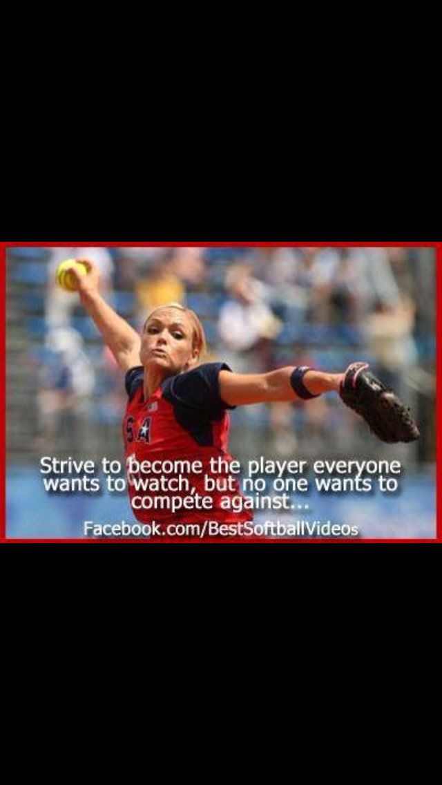 By Jennie Finch Softball Quotes. QuotesGram