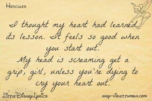 Lyric Quotes Disney Movie Quotesgram