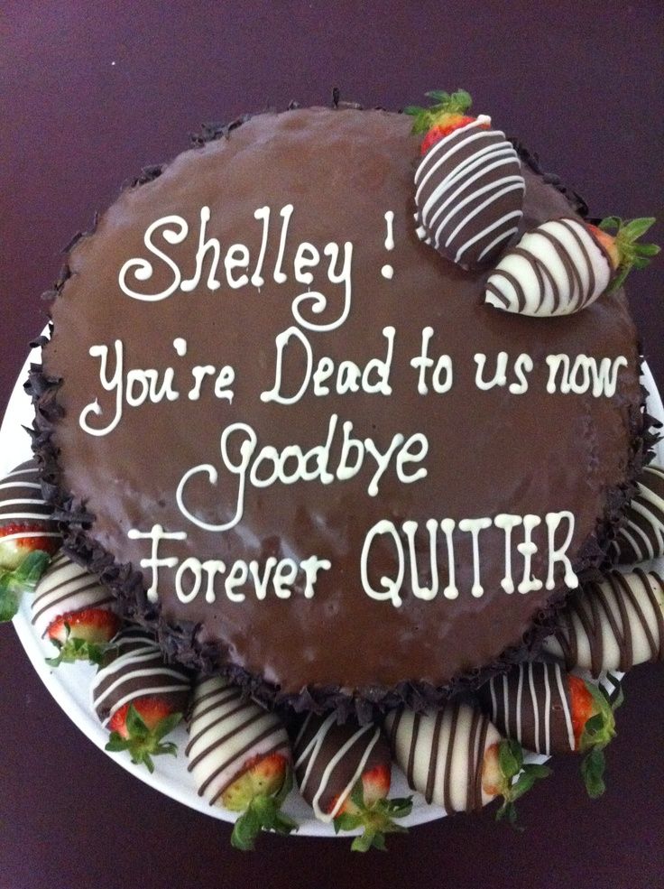 Farewell Cake Messages With Cute Ideas [2023] - Wishes Quotz