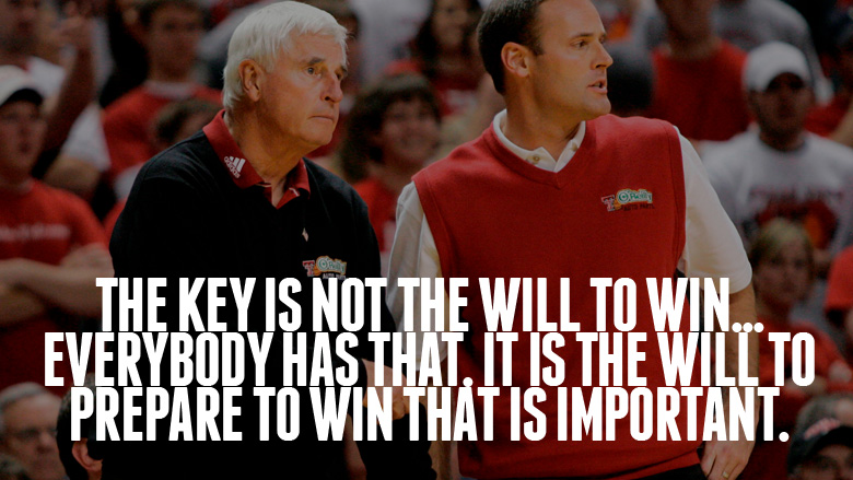 bobby knight motivational quotes