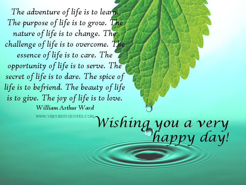 Have A Happy Day Quote