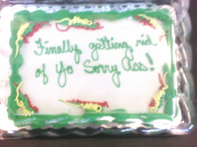 Funny Quotes Of Leaving Cake. QuotesGram