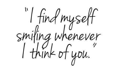 Thinking Of You Smile Quotes. QuotesGram