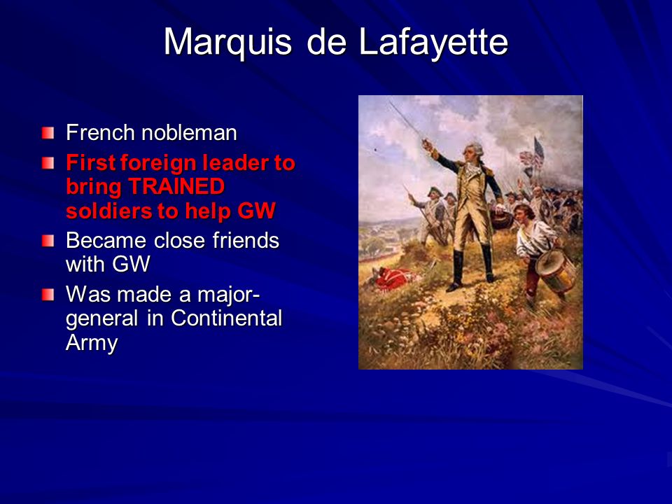 Marquis de Lafayette Quotes. QuotesGram