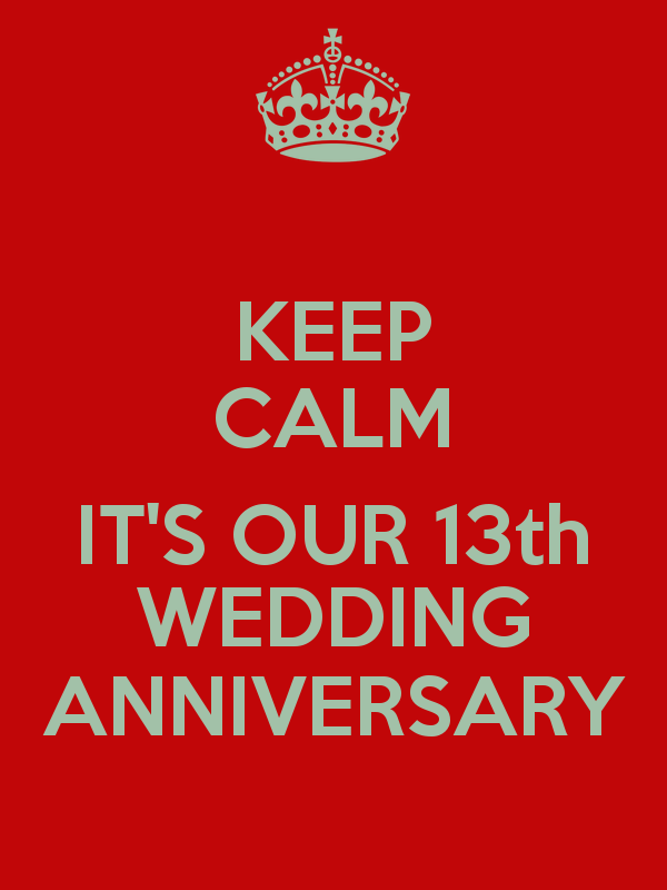 pics Husband 13 Year Happy 13Th Wedding Anniversary Quotes 13th anniversary quotes quotesgram