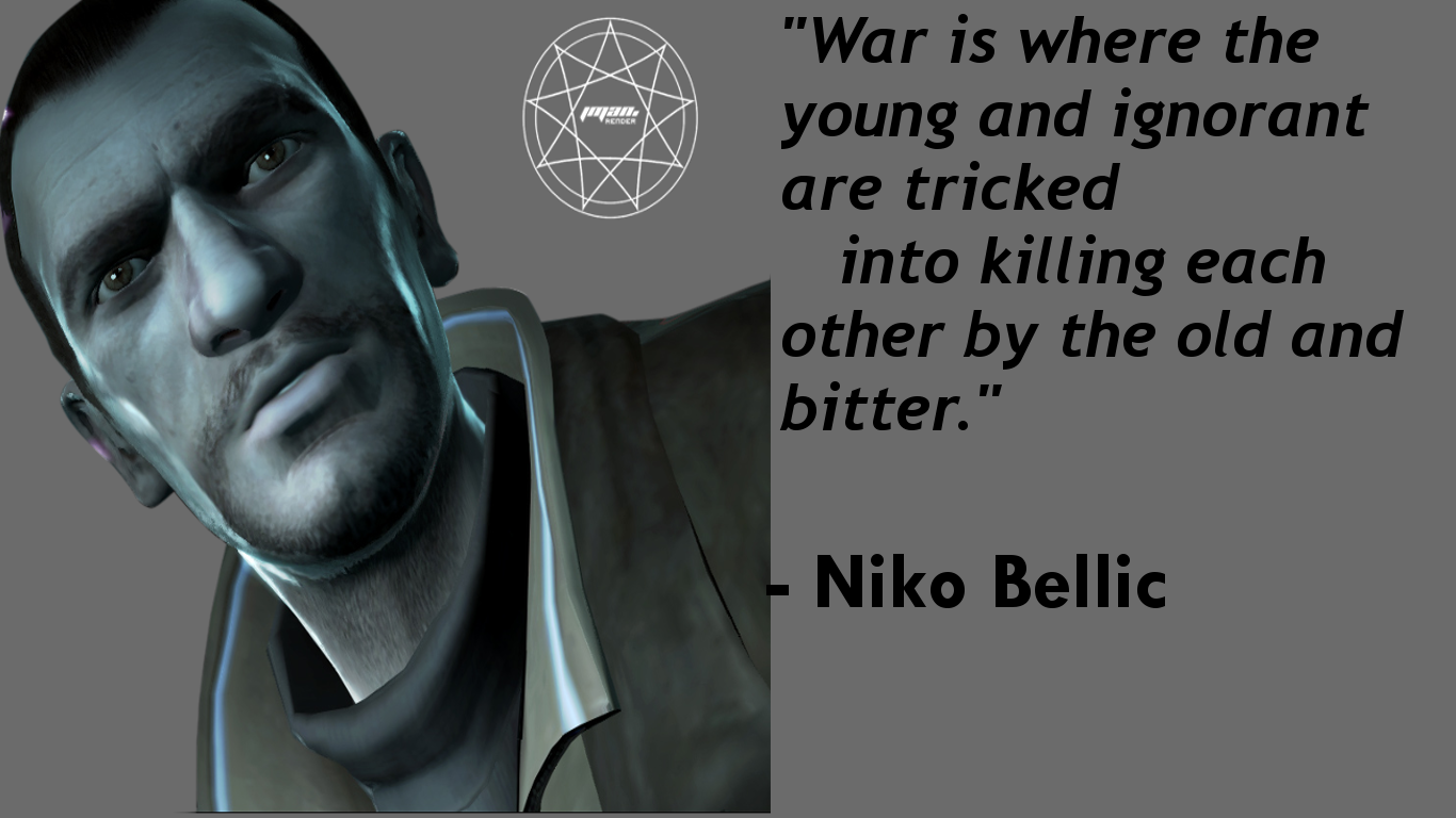 Niko Bellic Quotes.