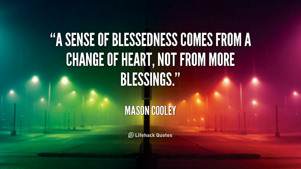 blessedness quotes