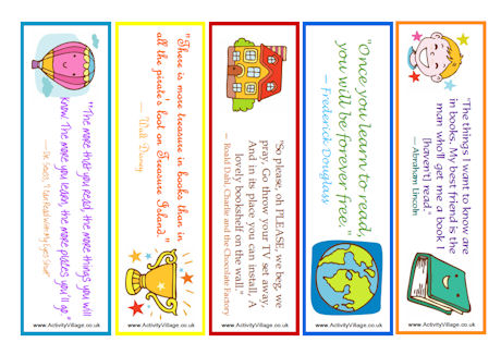 printable bookmarks with quotes quotesgram