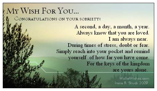 Anniversary Quotes Recovery Quotesgram