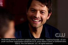 Misha Collins Inspirational Quotes. QuotesGram