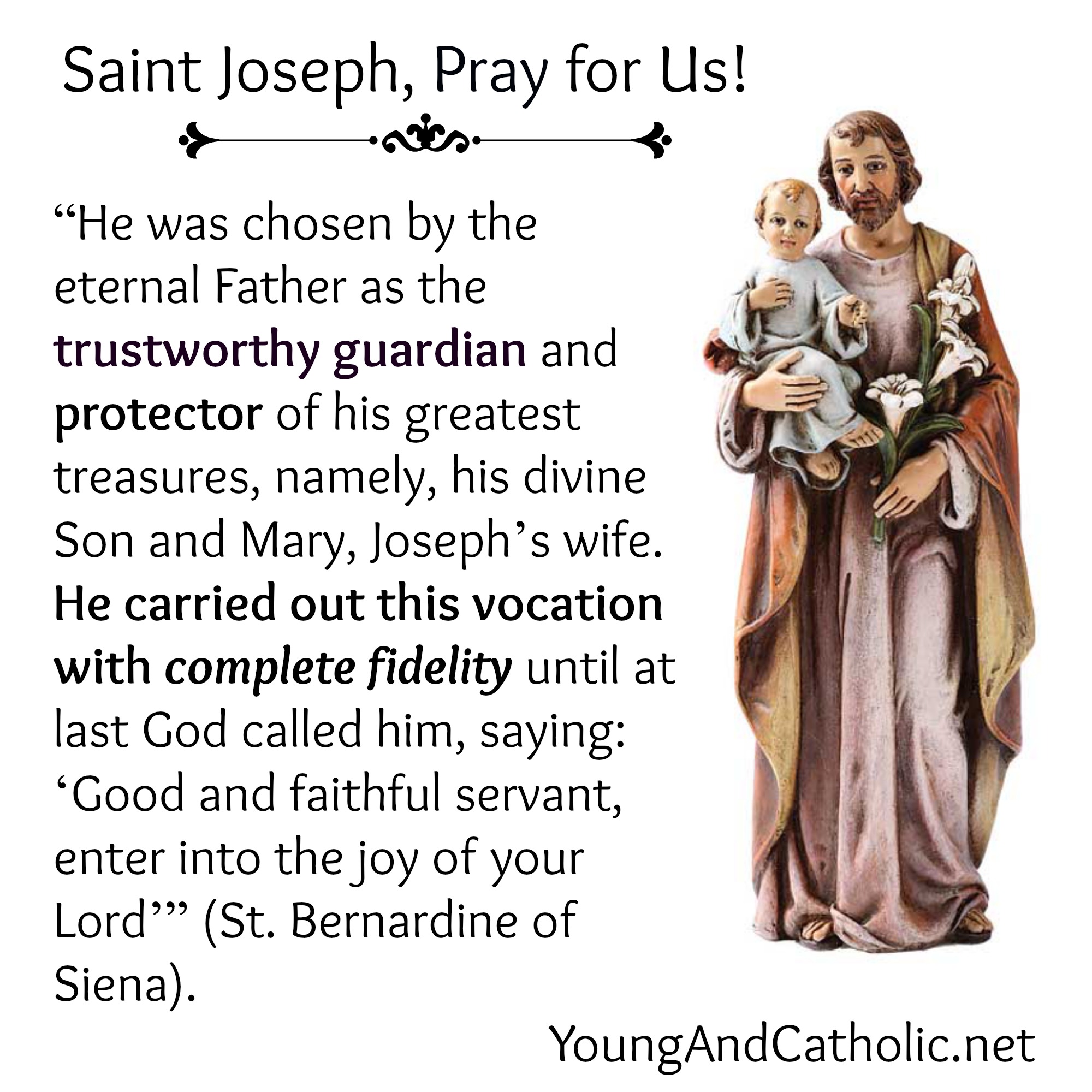 Quotes About St Joseph Day. QuotesGram