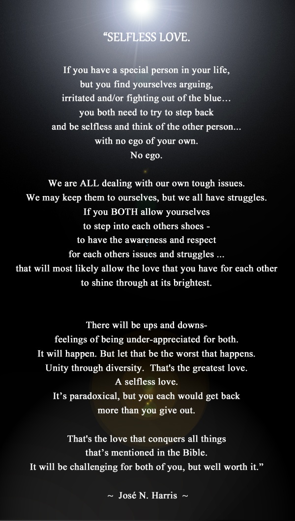Quotes Selfless Love QuotesGram