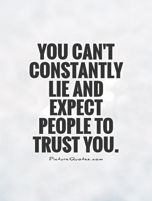 when you can t trust someone when you can t trust someone