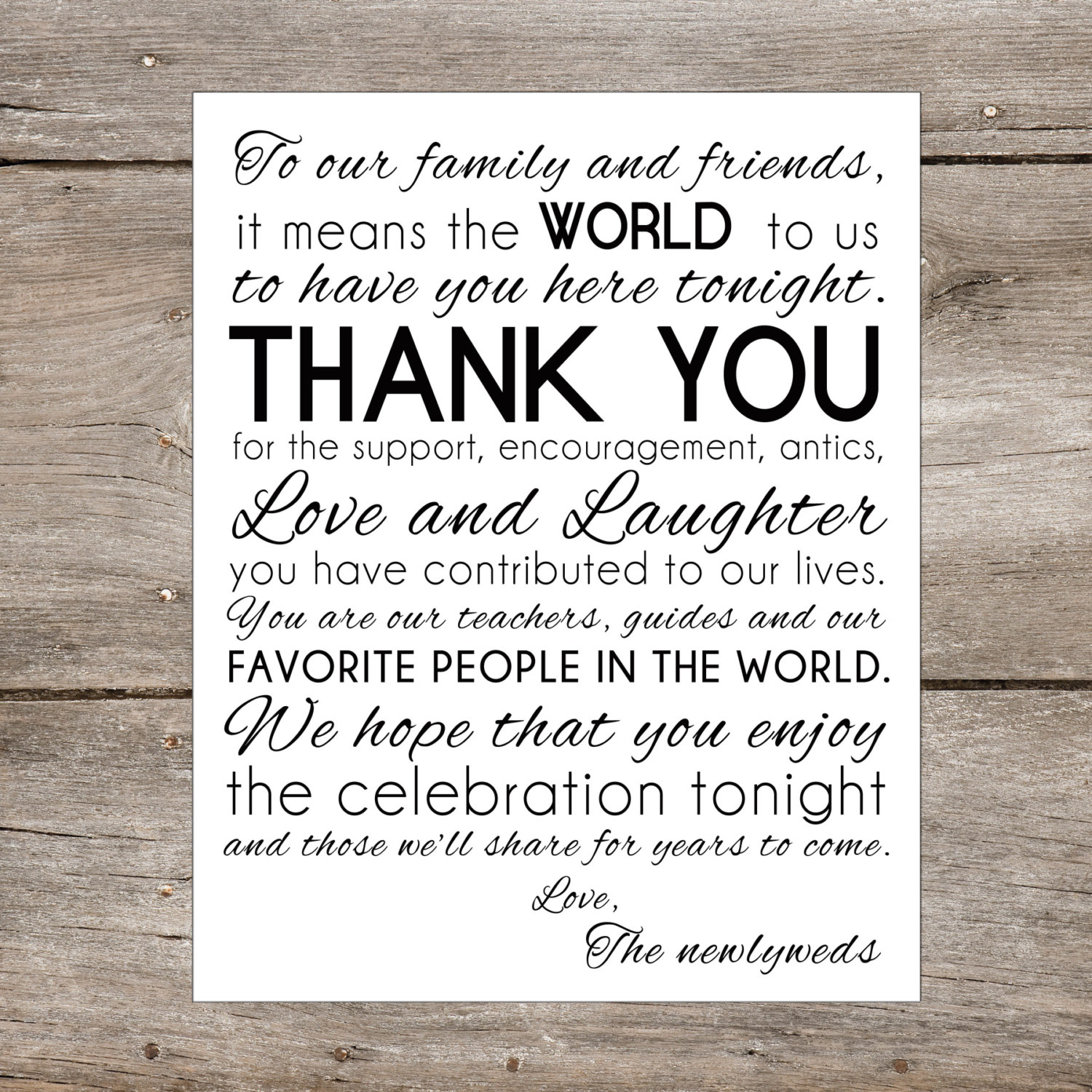 Thank You Quotes For Friends And Family QuotesGram