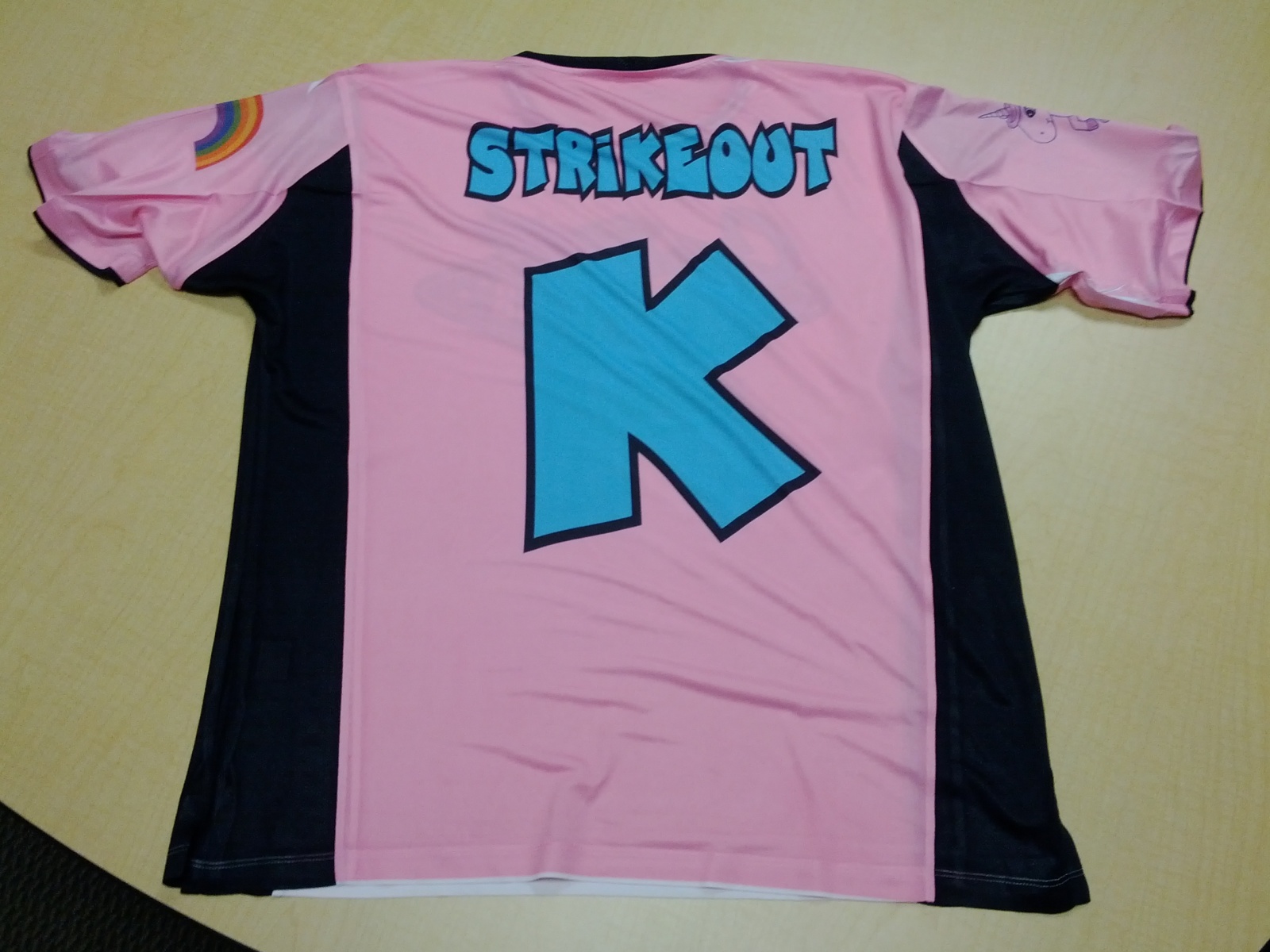 softball strikeout jersey