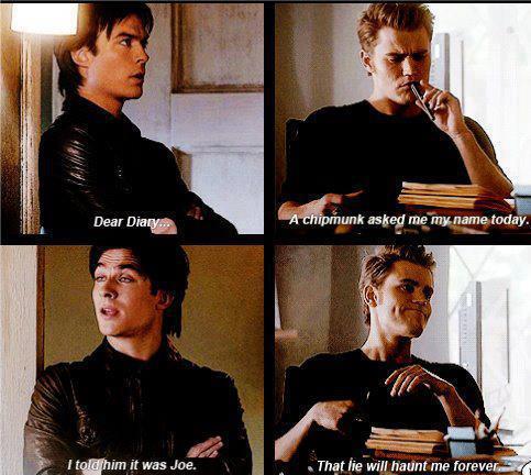 Damon Salvatore Quotes Funny Funny Damon Quotes Tvd. Quotesgram