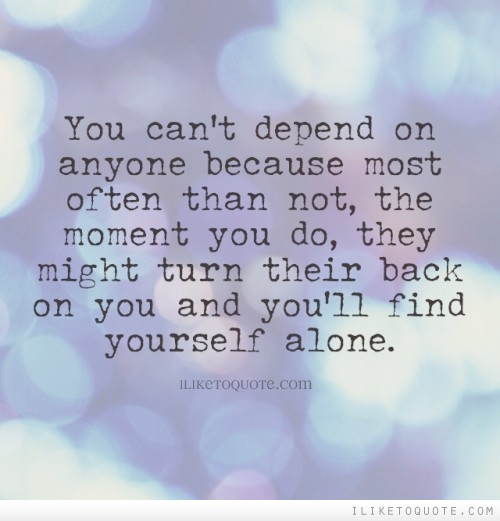Quotes About Counting On Yourself Quotesgram