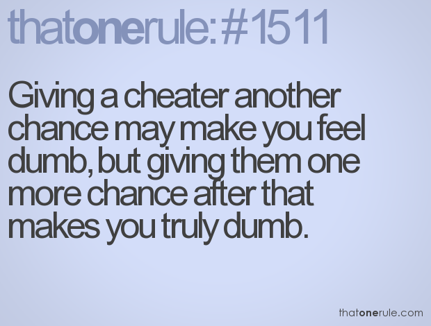 Second chance after cheating quotes