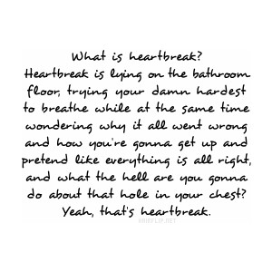 Very sad heartbreak quotes