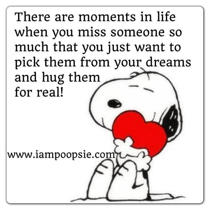 Snoopy Missing You Quotes. QuotesGram