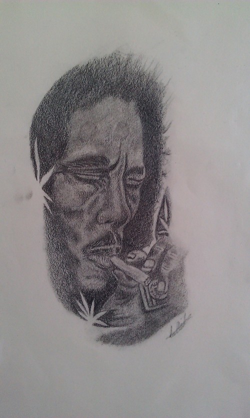 Bob Marley Quotes Tattoo Drawing. QuotesGram