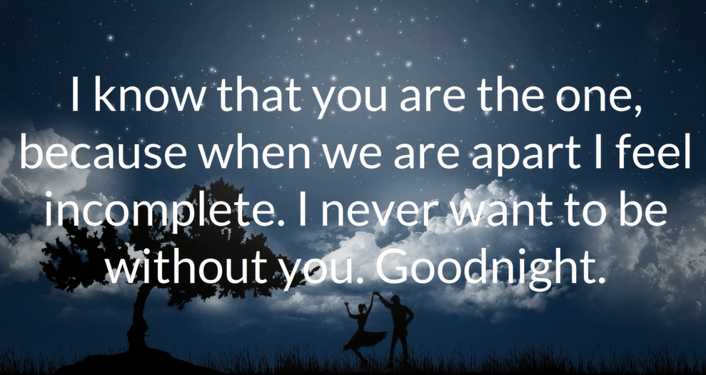 cute goodnight quotes for her