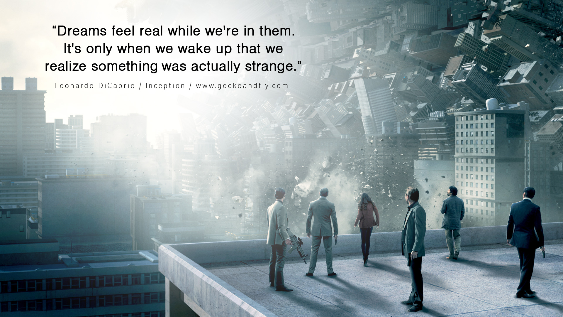 inception quote wallpaper