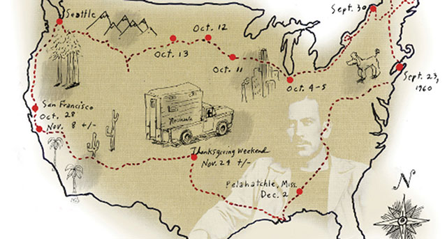 Travels With Charley Map Travels With Charley Quotes. Quotesgram