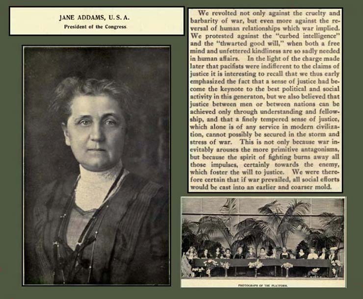 Jane addams nobel peace prize speech image