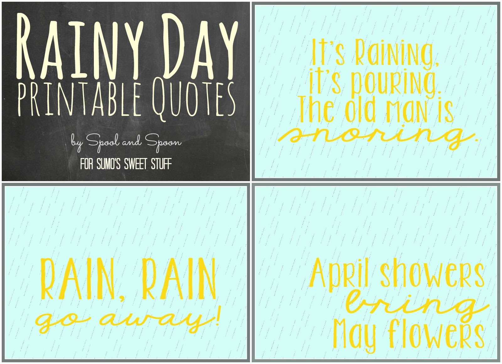 Rainy Wednesday Quotes.