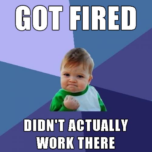 Fired From Job Quotes Funny. QuotesGram