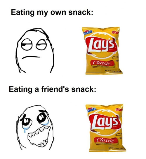 Funny Snack Quotes.