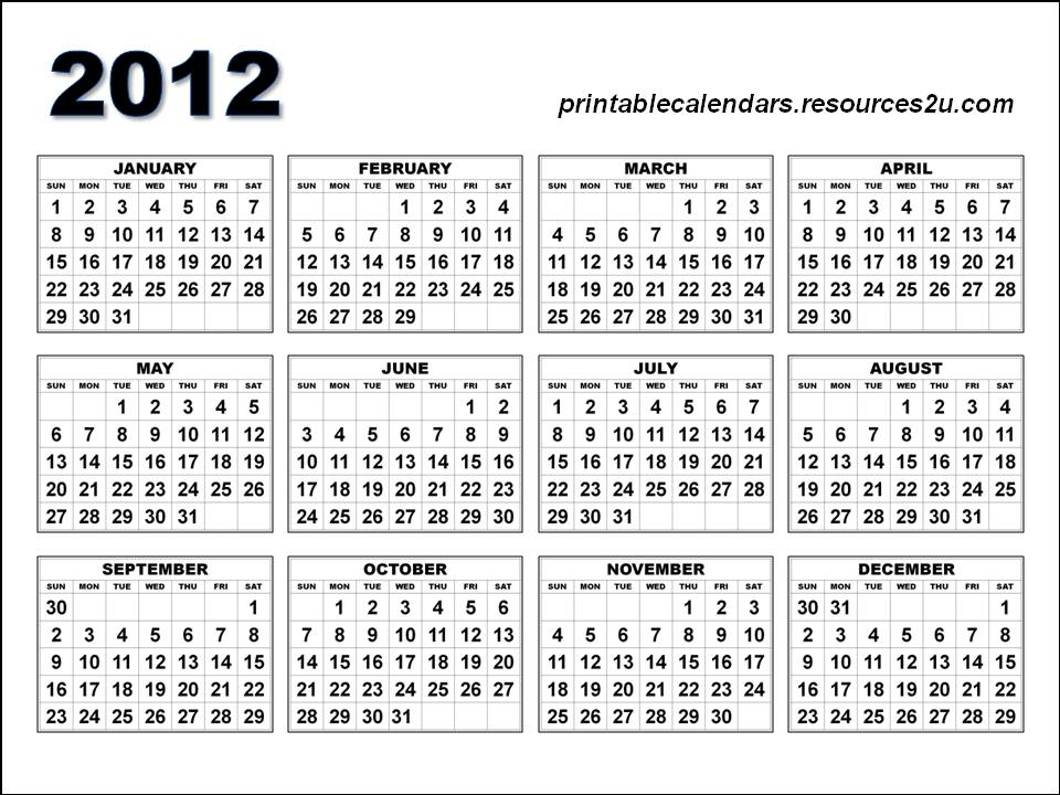 12 Printable Calendar With Quotes Quotesgram
