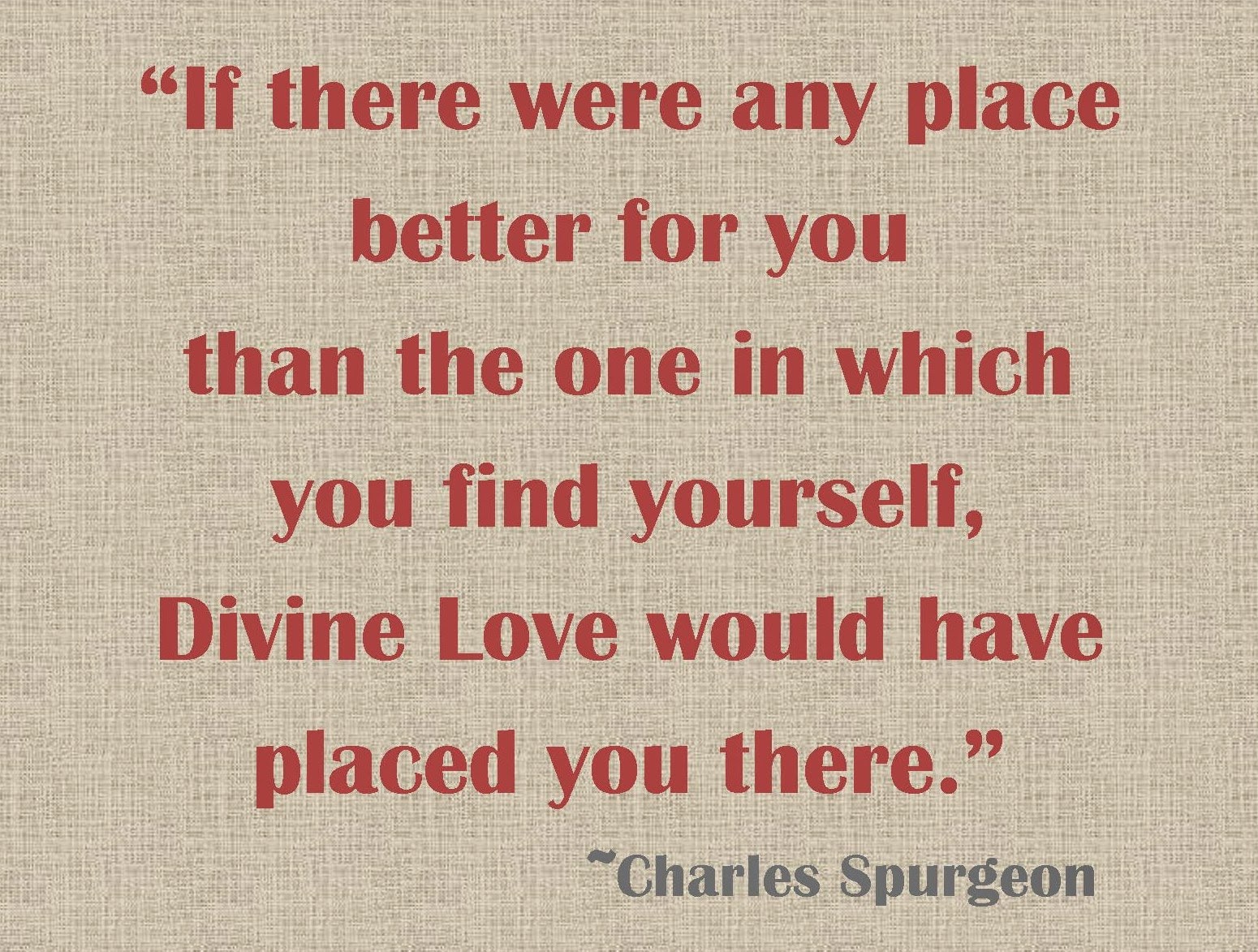 Spurgeon Quotes On Love. QuotesGram