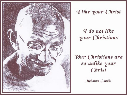 Gandhi Quotes About Christians. QuotesGram