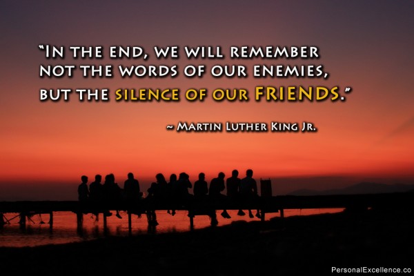 Mlk Quotes On Silence. QuotesGram