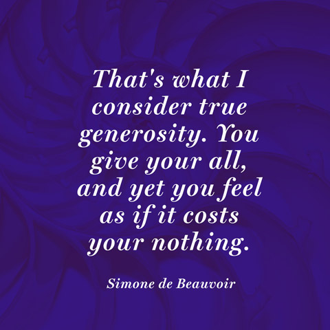 Quotes About Generous Gifts. QuotesGram
