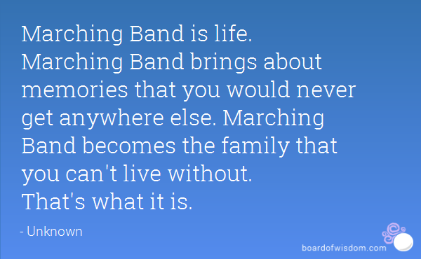 School Band Quotes Inspirational. QuotesGram